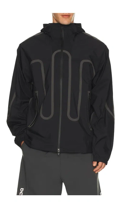 On X Bureau Borsche Waterproof Jacket Ik In Black