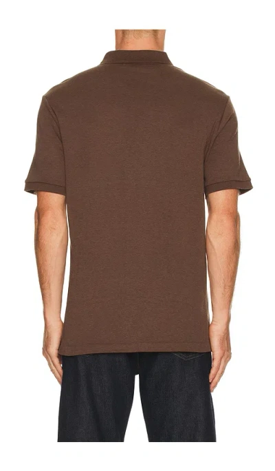 Polo Ralph Lauren Short Sleeve Soft Touch Polo In Brown