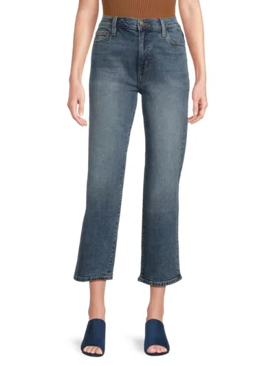 Hudson Women's Noa High-rise Straight Ankle Jeans In Blue