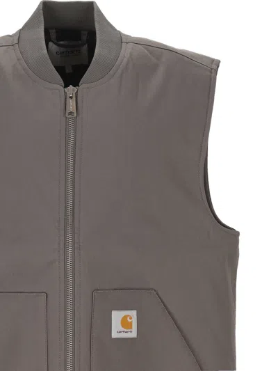 Carhartt Sleeveless Vest In Gray