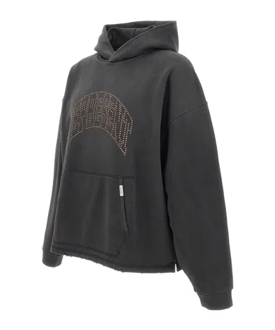 Represent Embellished Hoodie In Black