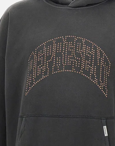 Represent Embellished Hoodie In Black