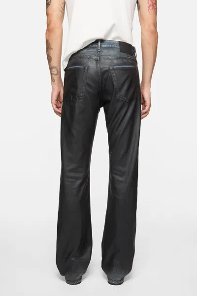 Acne Studios Belt Loop Jeans In Black
