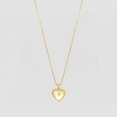 Skf The Ornate Photo Locket In Gold