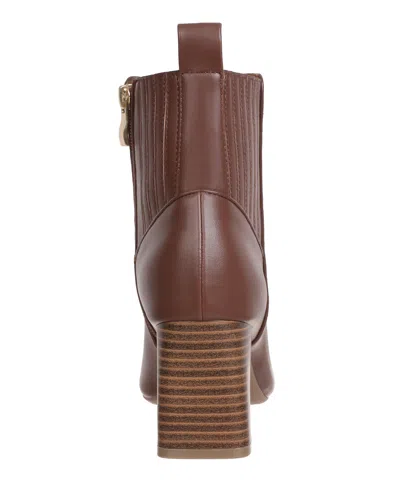 Style & Co Women's Hutchh Square Toe Ankle Booties, Macy's Exclusive In Multi