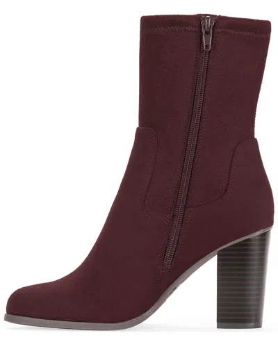 Style & Co Women's Anitaa Stretch Regular Calf Booties, Macy's Exclusive In Multi