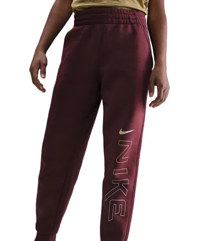 Nike Sportswear Kids 7-20 Club Fleece Joggers In Burgundy