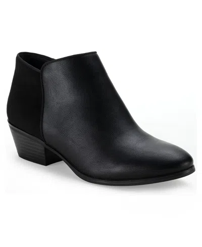 Style & Co Wileyy Ankle Booties, Created For Macy's In Black