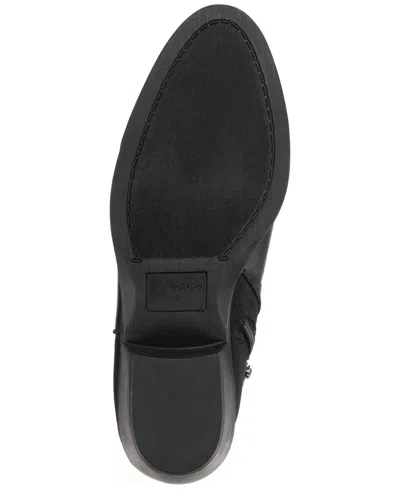 Style & Co Wileyy Ankle Booties, Created For Macy's In Black
