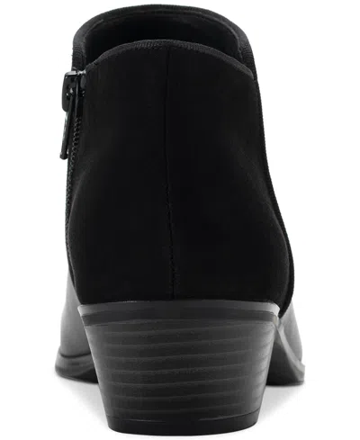 Style & Co Wileyy Ankle Booties, Created For Macy's In Black