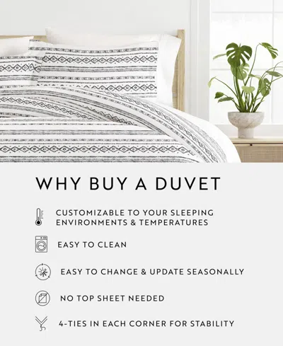 Ienjoy Home Ultra Soft Romantic Damask 2-pc. Duvet Cover Set, Twin/twin Xl In Multi