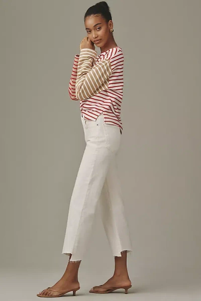 Le Jean Reworked 90s High-rise Straight-leg Jeans In White