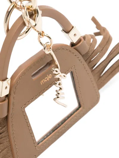 Maje Tassel Mirror Keyring