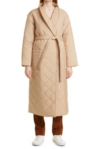 Hugo Boss Boss Palotta Coat In Neutral