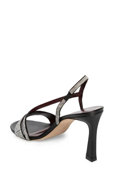 Staud Rhinestone Nadja Sandal In Black