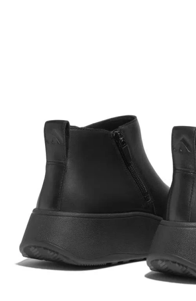 Fitflop F-mode Platform Bootie In Black