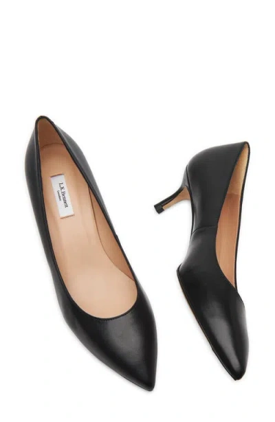 Lk Bennett Audrey Pointed Toe Kitten Heel Pump In Multi
