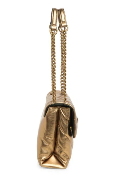 Kurt Geiger London Large Soho Leather Shoulder Bag In Brown