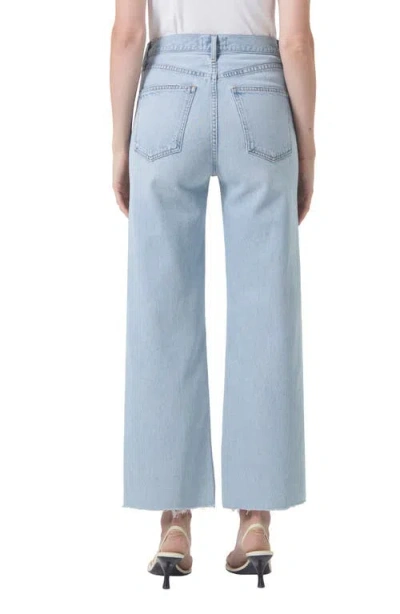 Agolde Ren High Waist Wide Leg Pants In Encounter