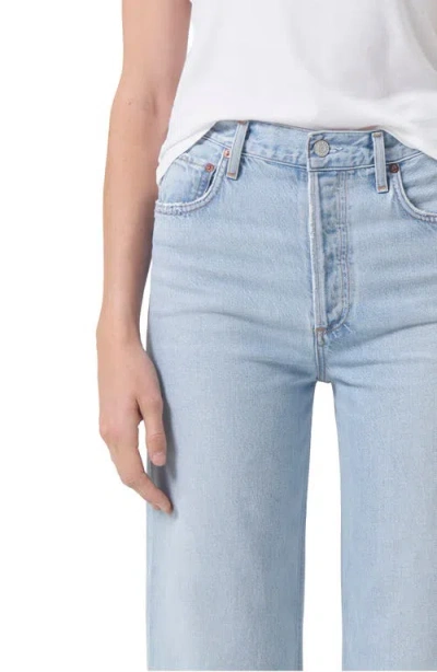 Agolde Ren High Waist Wide Leg Pants In Encounter