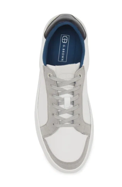 G Brown Dynamic Low Top Sneaker In Gray