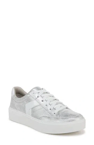 Dr. Scholl's Women's Madison-lace Sneakers In Silver