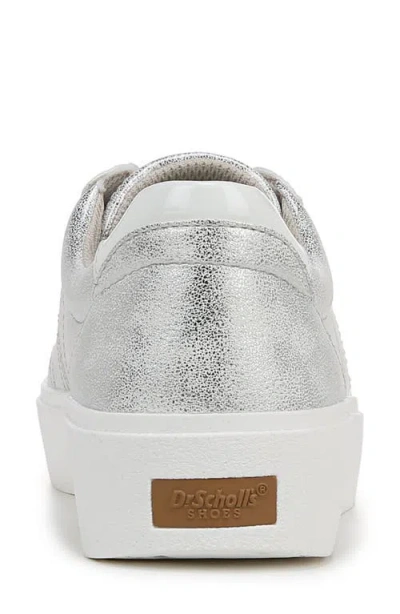 Dr. Scholl's Women's Madison-lace Sneakers In Silver