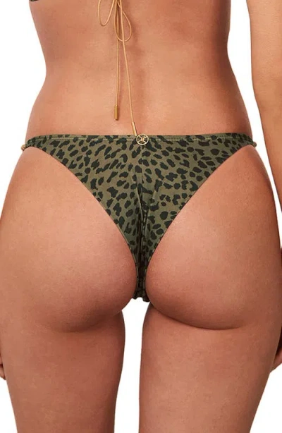 Vix Paula Hermanny Rosewood Ruth Bikini Bottoms In Brown