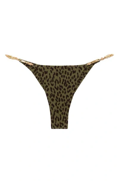 Vix Paula Hermanny Rosewood Ruth Bikini Bottoms In Brown