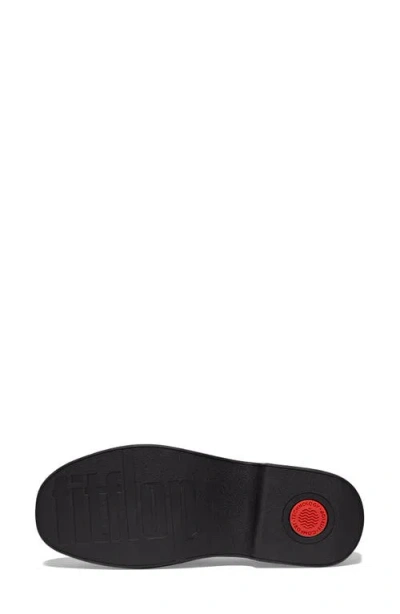 Fitflop F-luma Chunky Snaffle Bit Platform Loafer In Black