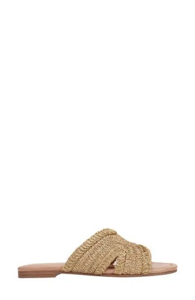 Marc Fisher Ltd Women's Narda Flat Sandal In Gold