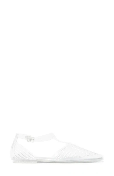 Jeffrey Campbell Squeaky Jelly Flat In Multi