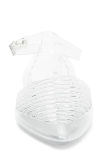 Jeffrey Campbell Squeaky Jelly Flat In Multi