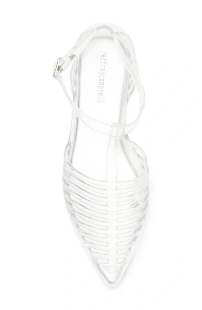 Jeffrey Campbell Squeaky Jelly Flat In Multi