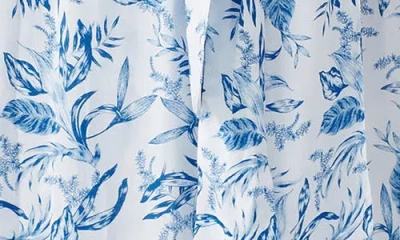 Melissa Odabash Rachel Long Sleeve Cover-up Faux Wrap Dress In Multi