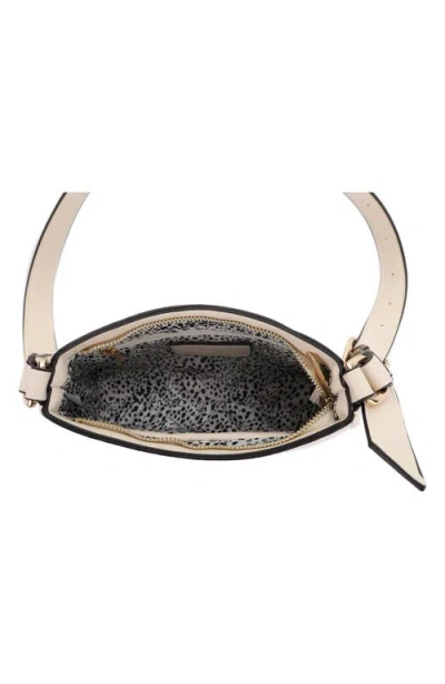 Mali + Lili Alana Recycled Vegan Leather Convertible Crossbody Bag In Brown