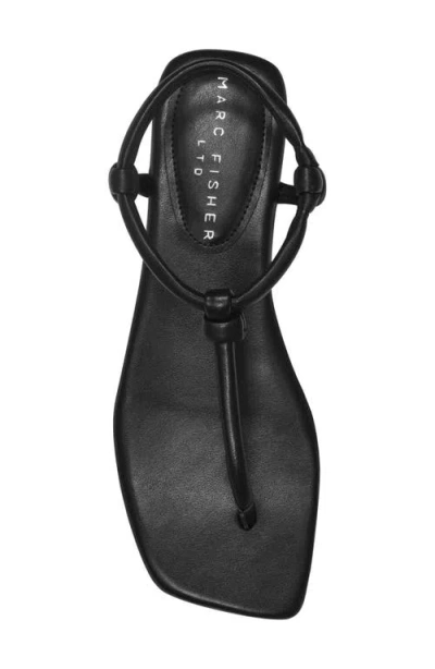 Marc Fisher Ltd Maycee Ankle Strap Sandal In Black