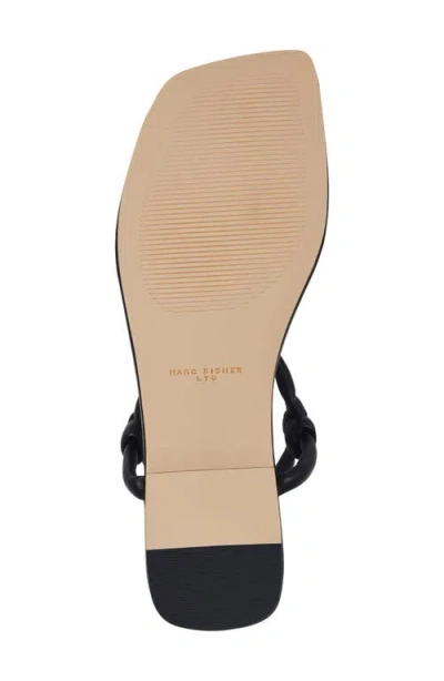 Marc Fisher Ltd Maycee Ankle Strap Sandal In Black