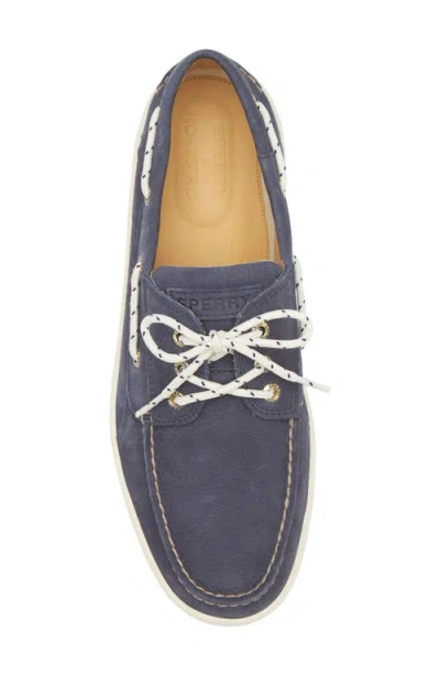 Sperry Billfish™ 3-eye Boat Shoe In Blue