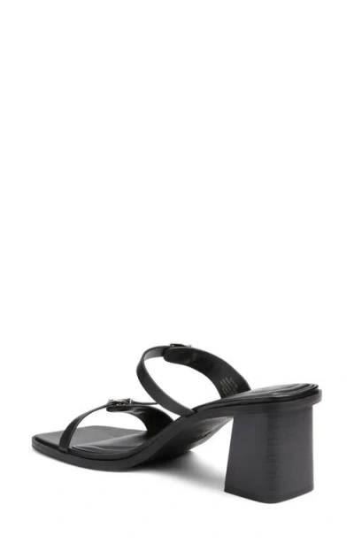 Open Edit Akari Block Heel Sandal In Black
