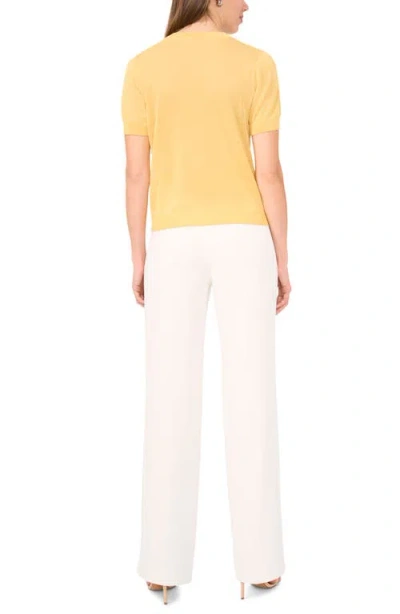 Halogen ® Sequin Sweater In Yellow