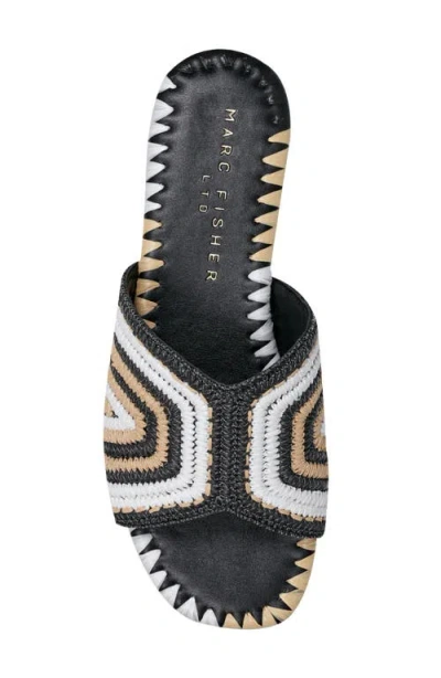 Marc Fisher Ltd Women's Nottie Slide Sandals In Black