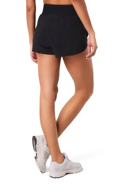 Spanx ® Get Moving High Waist Active Shorts In Black