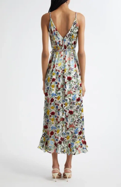 Alice And Olivia Alice + Olivia Tara Printed Long Dress