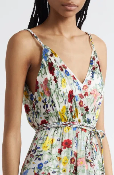 Alice And Olivia Alice + Olivia Tara Printed Long Dress