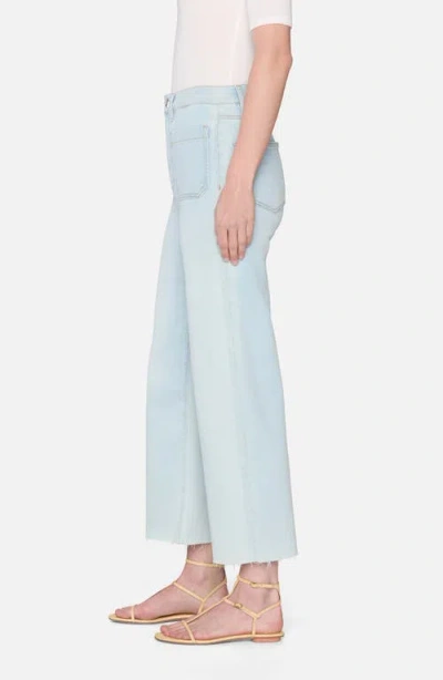 Frame The Anchor Pants In Float Raw Fray