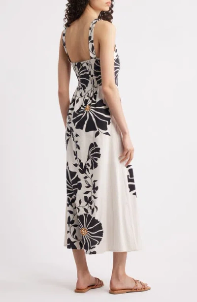 Cleobella Rosalinda Ankle Dress In Atropa Print