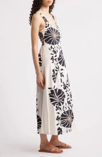 Cleobella Rosalinda Ankle Dress In Atropa Print