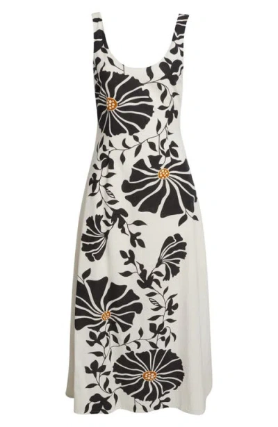 Cleobella Rosalinda Ankle Dress In Atropa Print