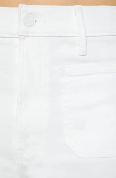 Mother The Undercover Jeans In White